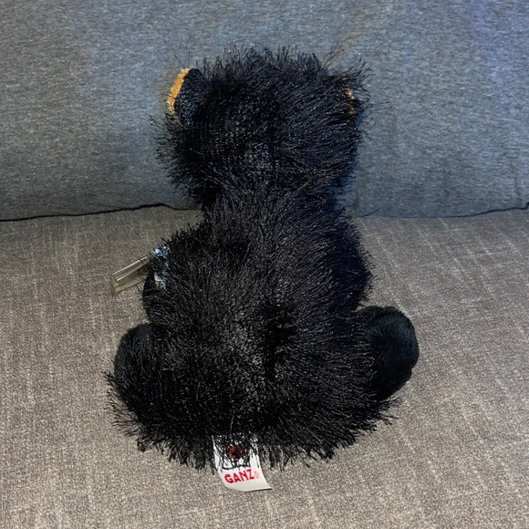 WEBKINZ Ganz BLACK BEAR HM004 w/hang & but Tag No Code plush stuffed animal - Picture 6 of 15